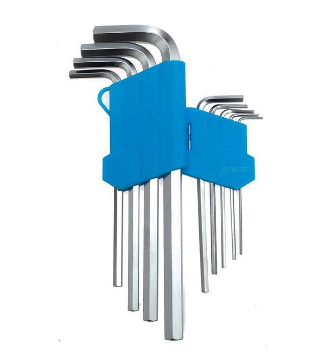 Klucze imbusowe HEX 1.5-10mm 180mm imbusy zestaw imbusów imbusy typu L