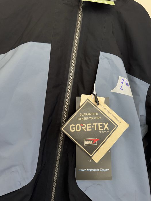 gore-tex - wyjątkowa kurtka quiksilver high-line narty snowboard L