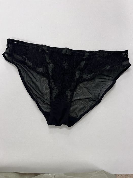 Cuecas em mesh e renda Panache