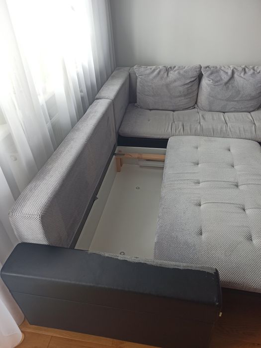 Narożnik z funkcją spania