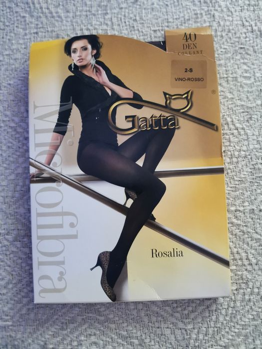 Rajstopy Gatta 40 den kolor vino rosso