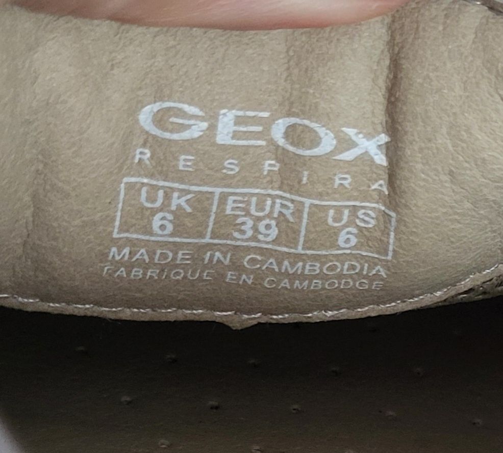 Espadryle Geox Respira rozmiar 40