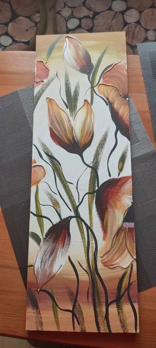 Obraz tryptyk na drewnie