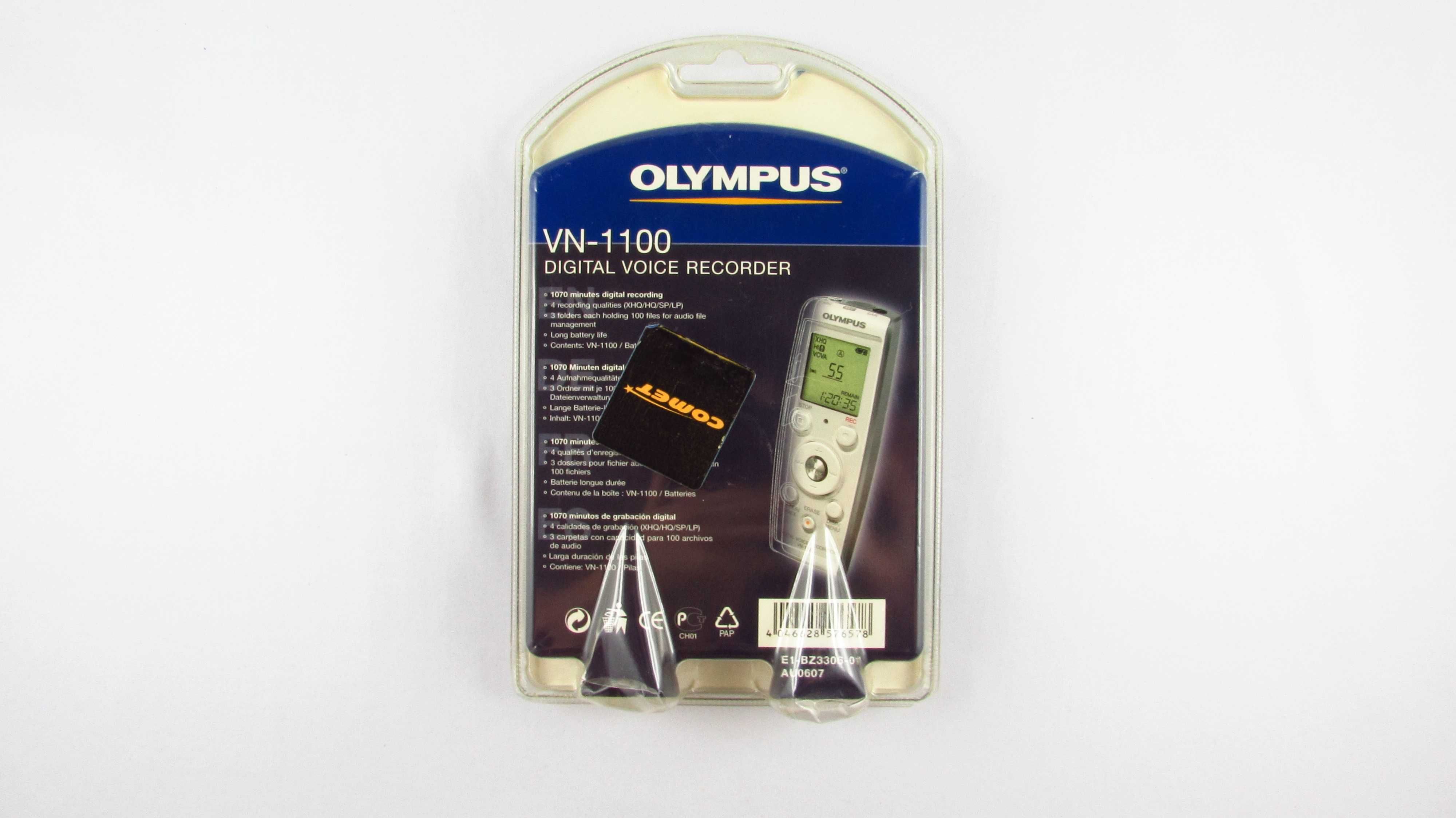 OLYMPUS - Dyktafon cyfrowy VN-1100 NOWY