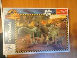 Puzzle dinozaury nowe