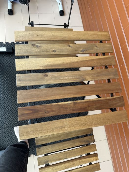 Mesa + 2 cadeiras esterior  ikea