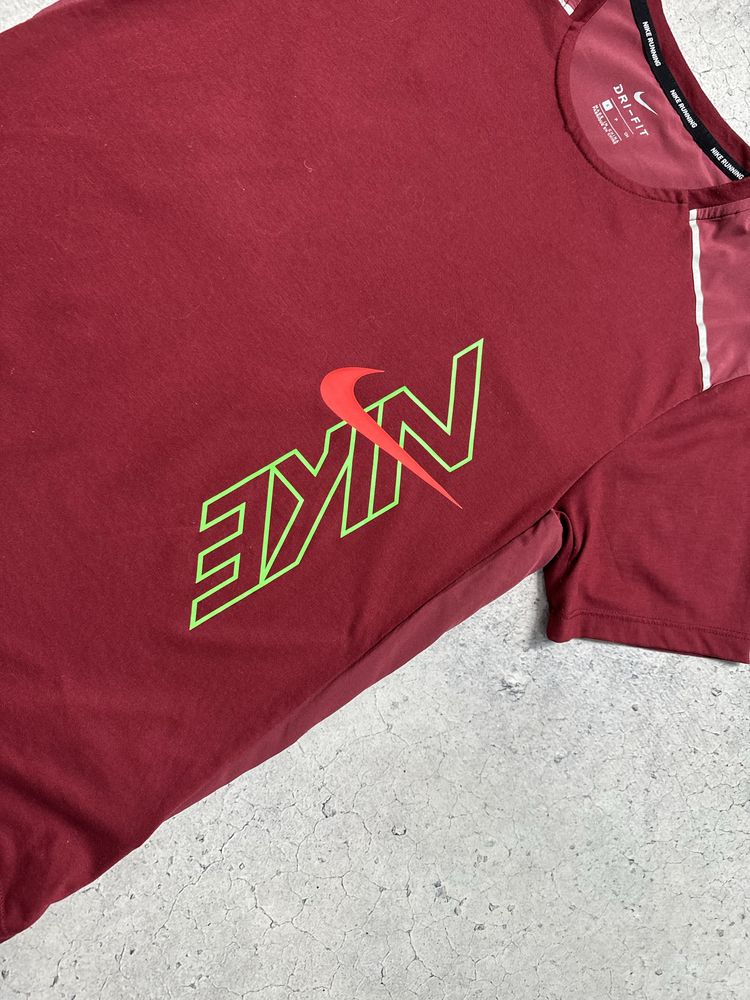 Спортивная Футболка Nike Dri-Fit Big Swoosh Оригинал Идеал S
