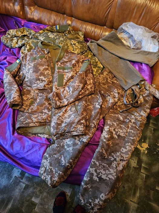 Бушлат, куртка, штани зимові