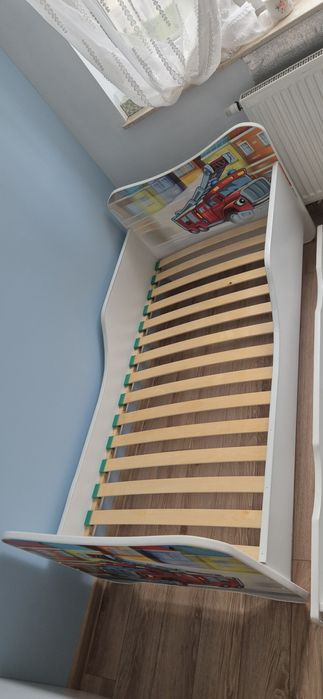 Łóżko dziecięce z szufladą 160x80 Straż pożarna