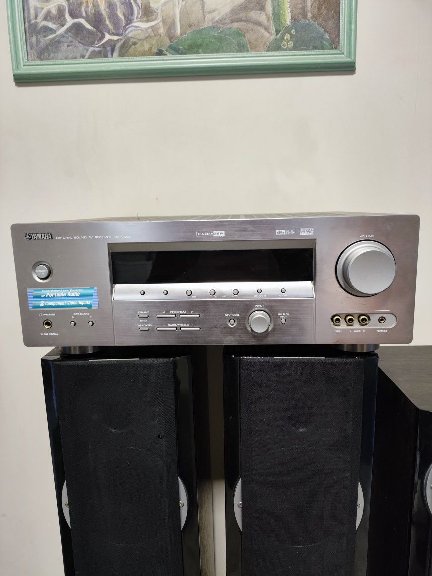 Акустическая система Acoustic kingdom + YAMAHA RX-V459