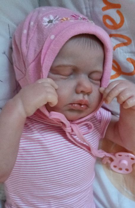 Nowa śliczna lalka typ reborn ok.50cm.