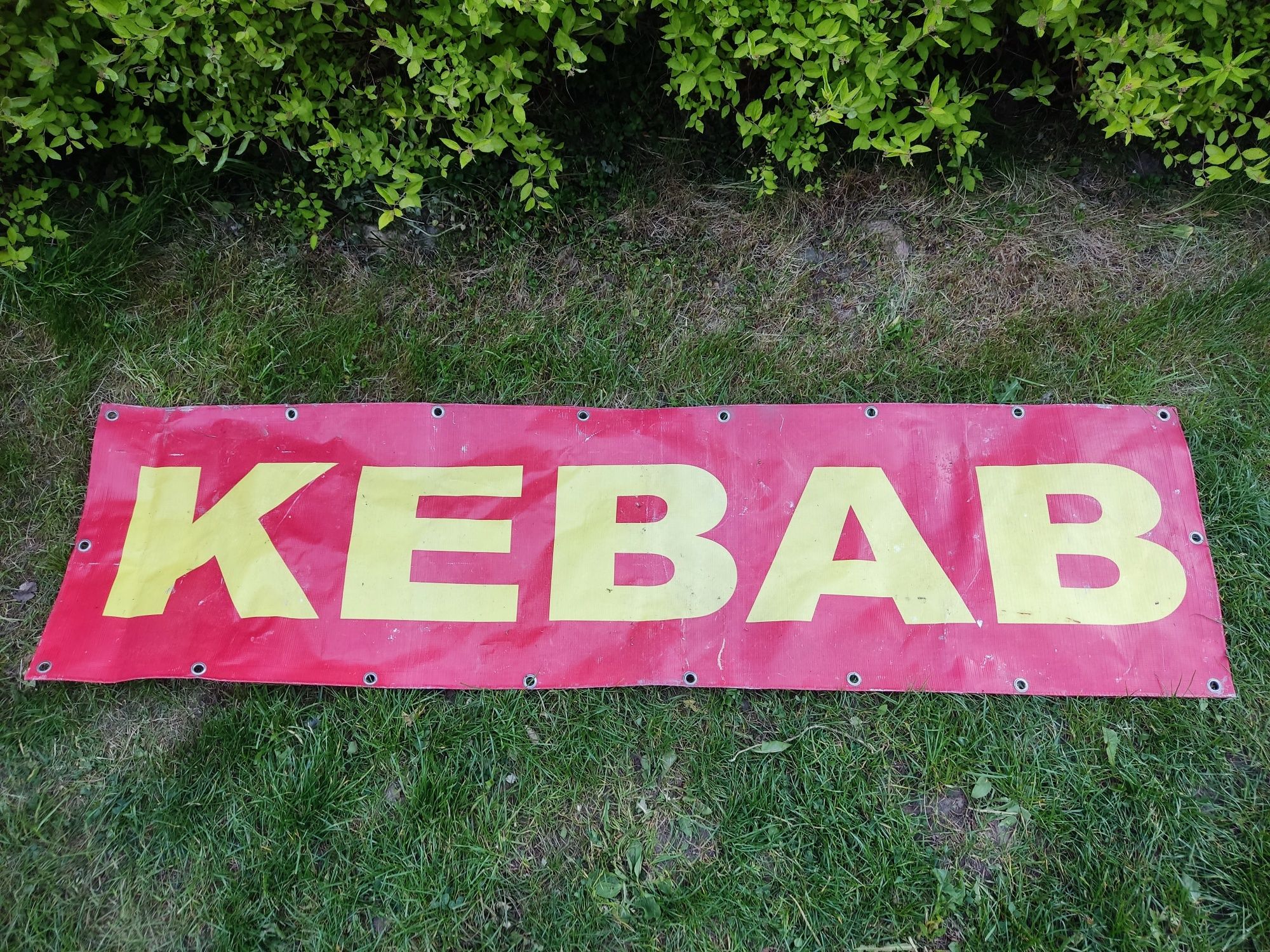 Baner reklamowy Kebab 186x50 cm