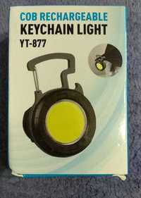 LED-фонарик-брелок 650mAh с открывалкой и магнитом