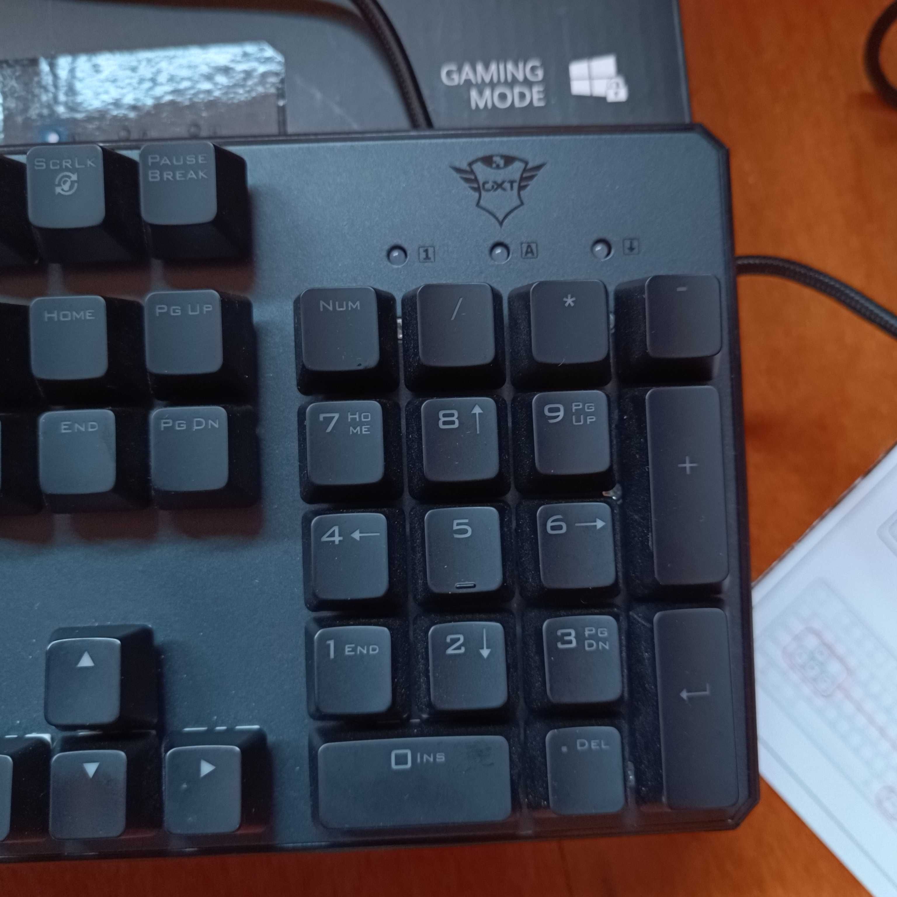 Teclado mecânico Trust GXT 865 Asta PT