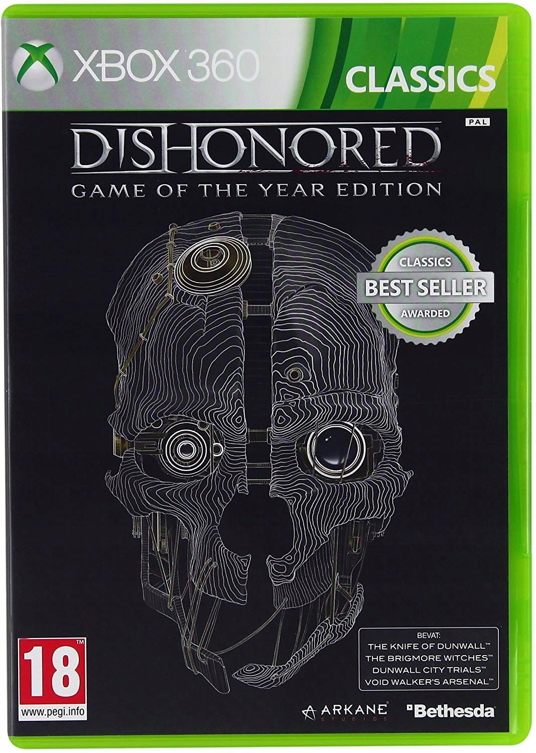 Gra Dishonored Game Of The Year Edition X360