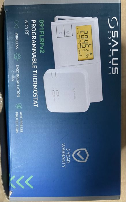 Бездротовий регулятор температури,термостат - тижневий Salus 091FL RF