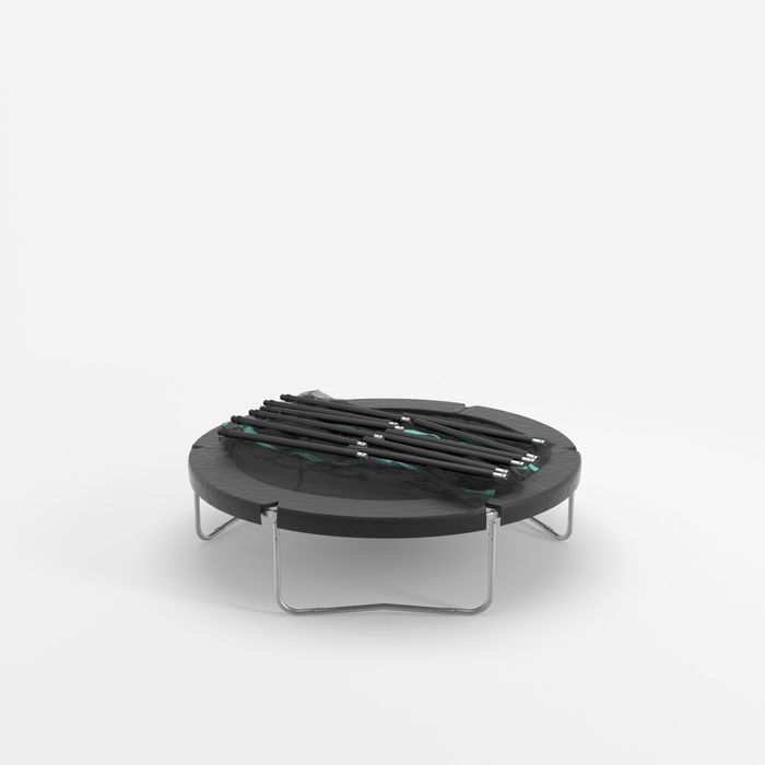 Trampolim 240 com Rede de Proteção - Montagem sem