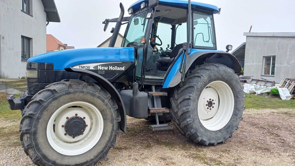 New Holland TM130 szybka skrzynia 50 km/h, pneumatyka