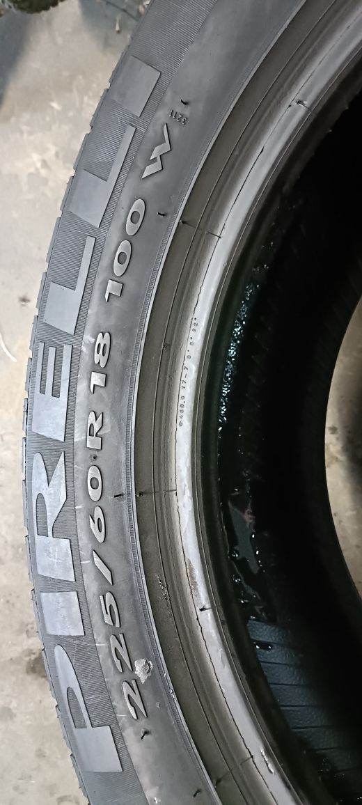 2x opony (nr.200) 225/60R18 100W Pirelli P7