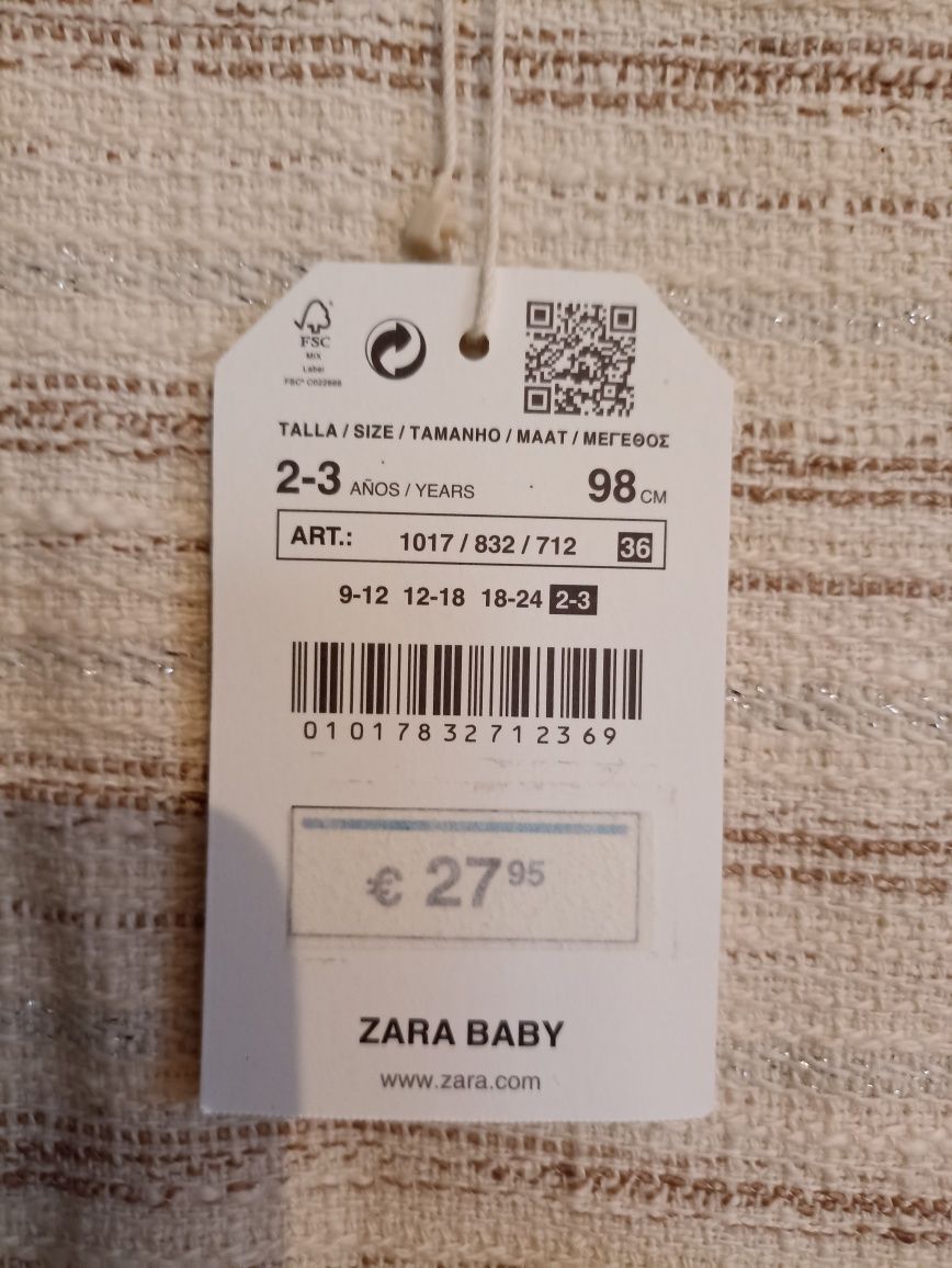 Sukienka Zara r.98