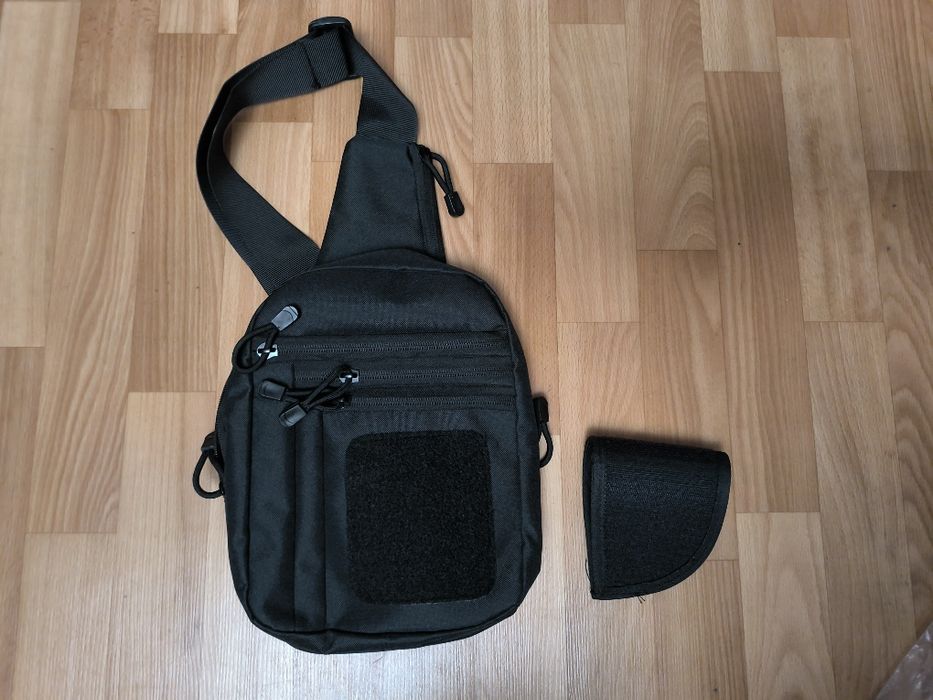 Новая сумка тактическая с кобурой, много отделиний