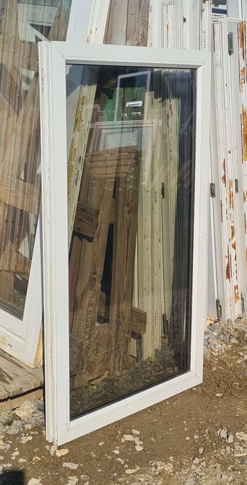 OKNA KacprzaK Witryna 73x125 FIX Używany PCV Plastikowe Lider Okna OLX