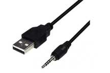 Kabel ładowarka USB-A - Jack 3.5mm AUX  syg. AW2