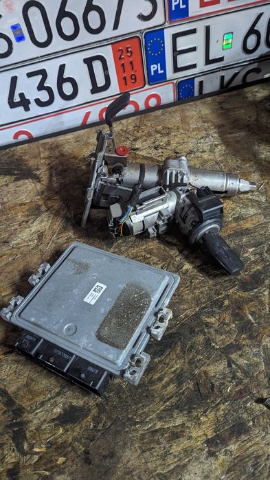 Комплект ЕБУ  ford fiesta mk7  1.4 TDCi