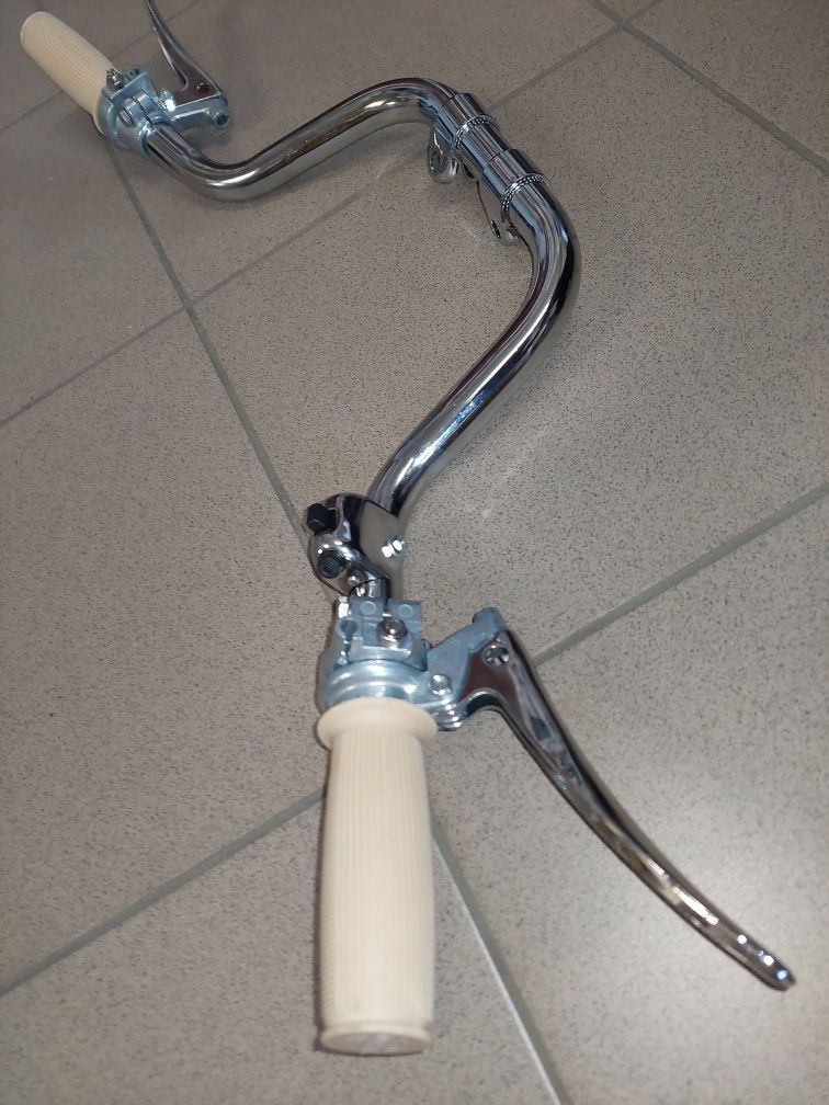 Fabrycznie Nowa kpl kierownica komar sztywniak zak rys Simson sr2 zzr