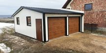 Garaż ocieplony Hala z płyty warstwowej PIR 10 6m/8m 5m/7m zgłoszenie