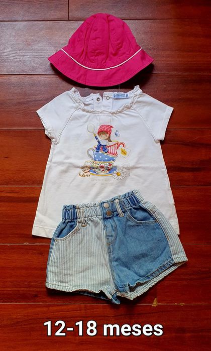 3 peças 12-18 meses