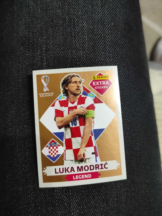 Cromo copa Luka Modríc