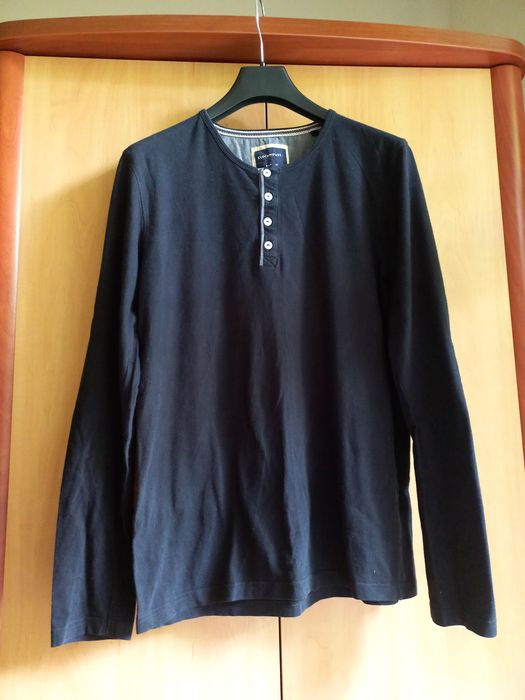 Bluzka z dlugim rękawem czarna HOUSE