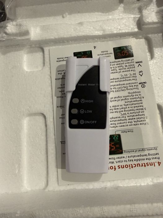 Aquecedor de água elétrico instantâneo