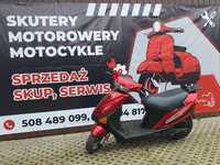 Skuter HYOSUNG 2T w dobrym stanie TRANSPORT RATY