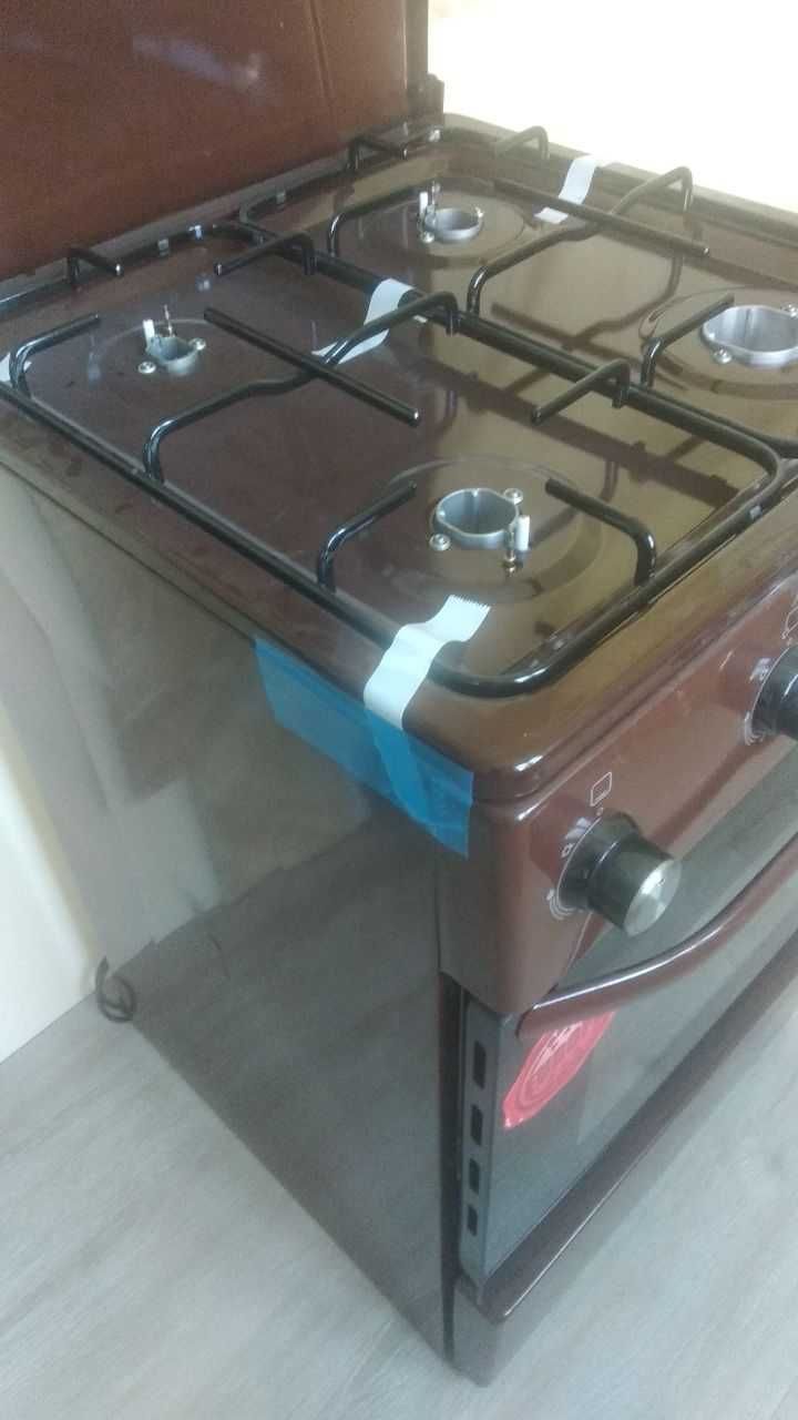 Продам Плиту газовую с газовой духовкой. новая. Eleyus FARO 5001 EF BR