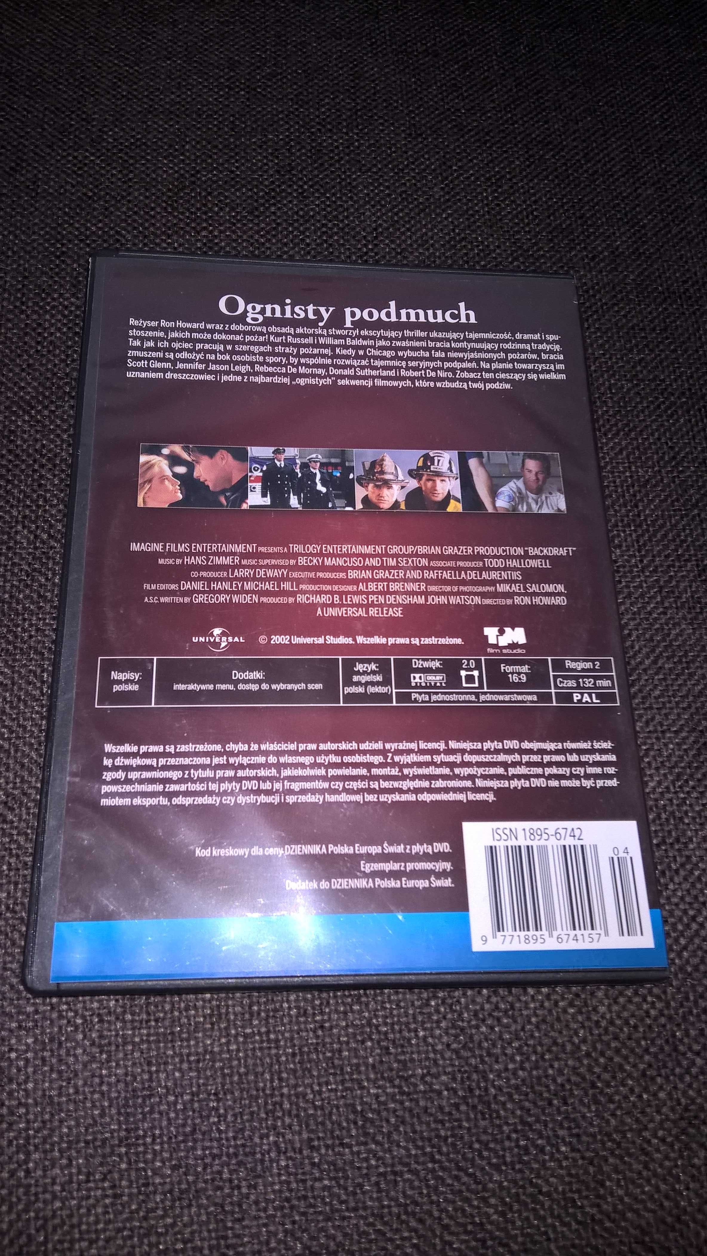 DVD Ognisty podmuch