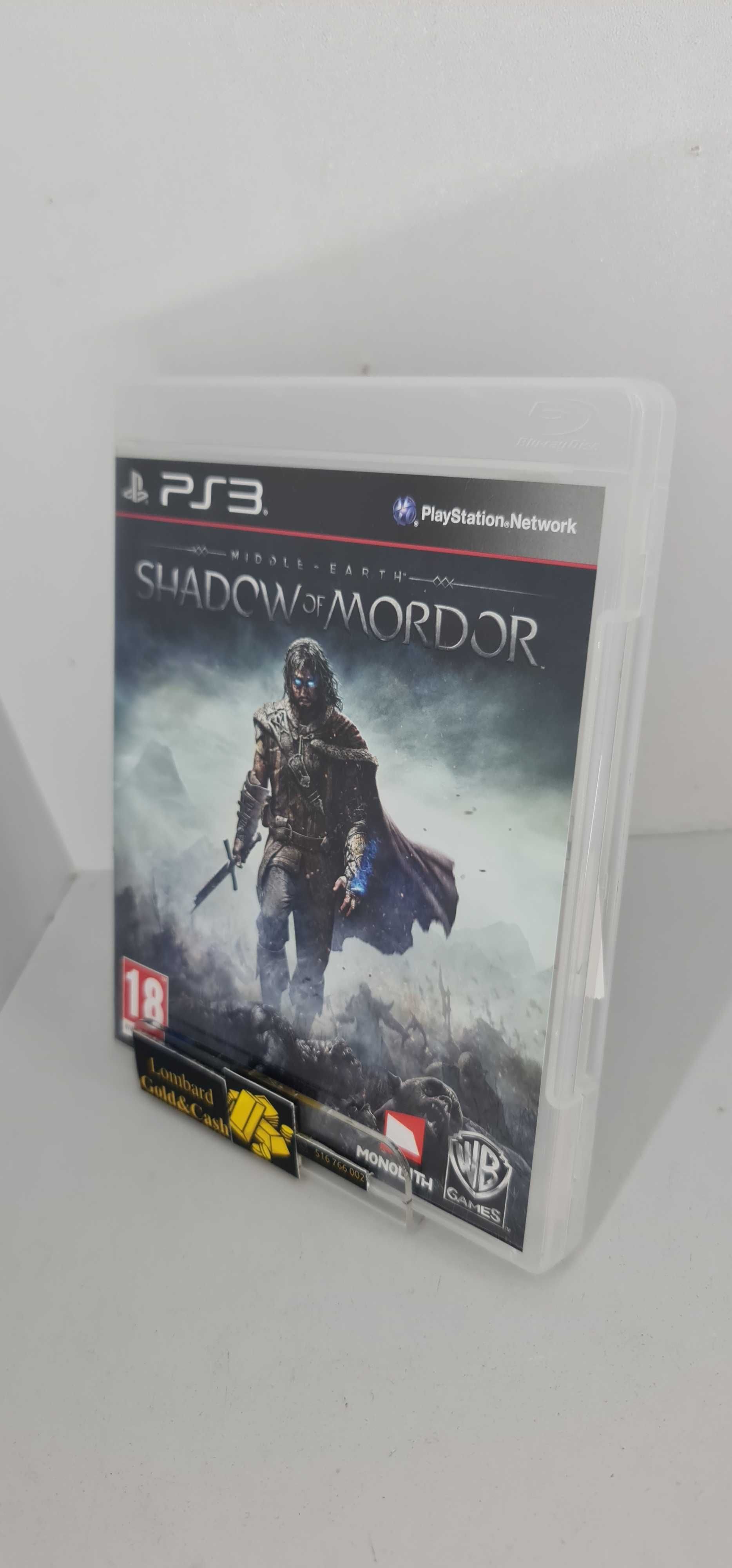 Gra Middle Earth Shadow of Mordor Wersja Angielska PS3