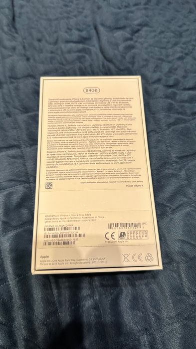 iPhone X 64GB Space Gray