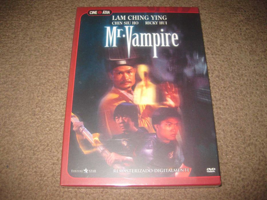 DVD "Mr. Vampire" com Ricky Hui/Slidepack/Selado!