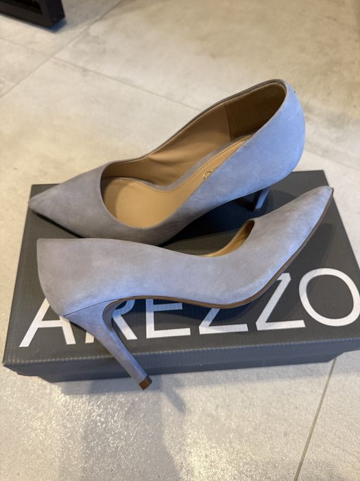 Туфлі-човники Arezzo, блакитно-лілового кольору