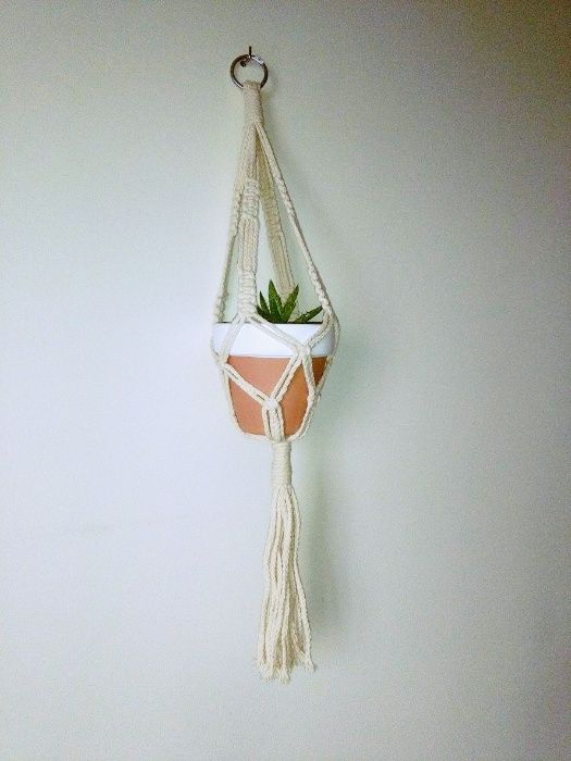 Suportes Vaso Macramé (vários modelos) - NOVOS