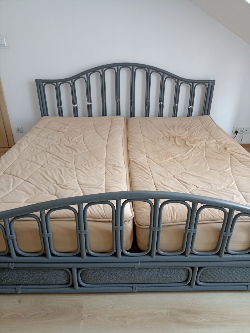 Ratanowa rama łóżka 200x200