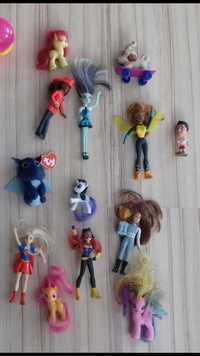 Maskotki , figurki , lalki , stworki ,  ludziki  5 - 15 cm