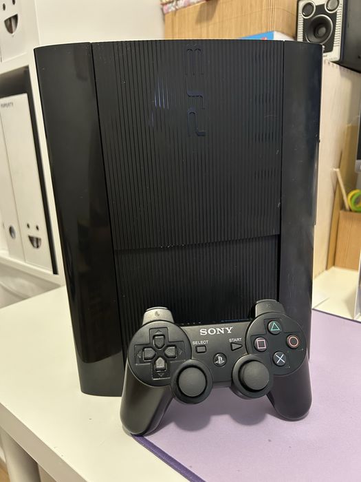 Konsola PS3 SuperSlim 240GB SSD HEN 4.92