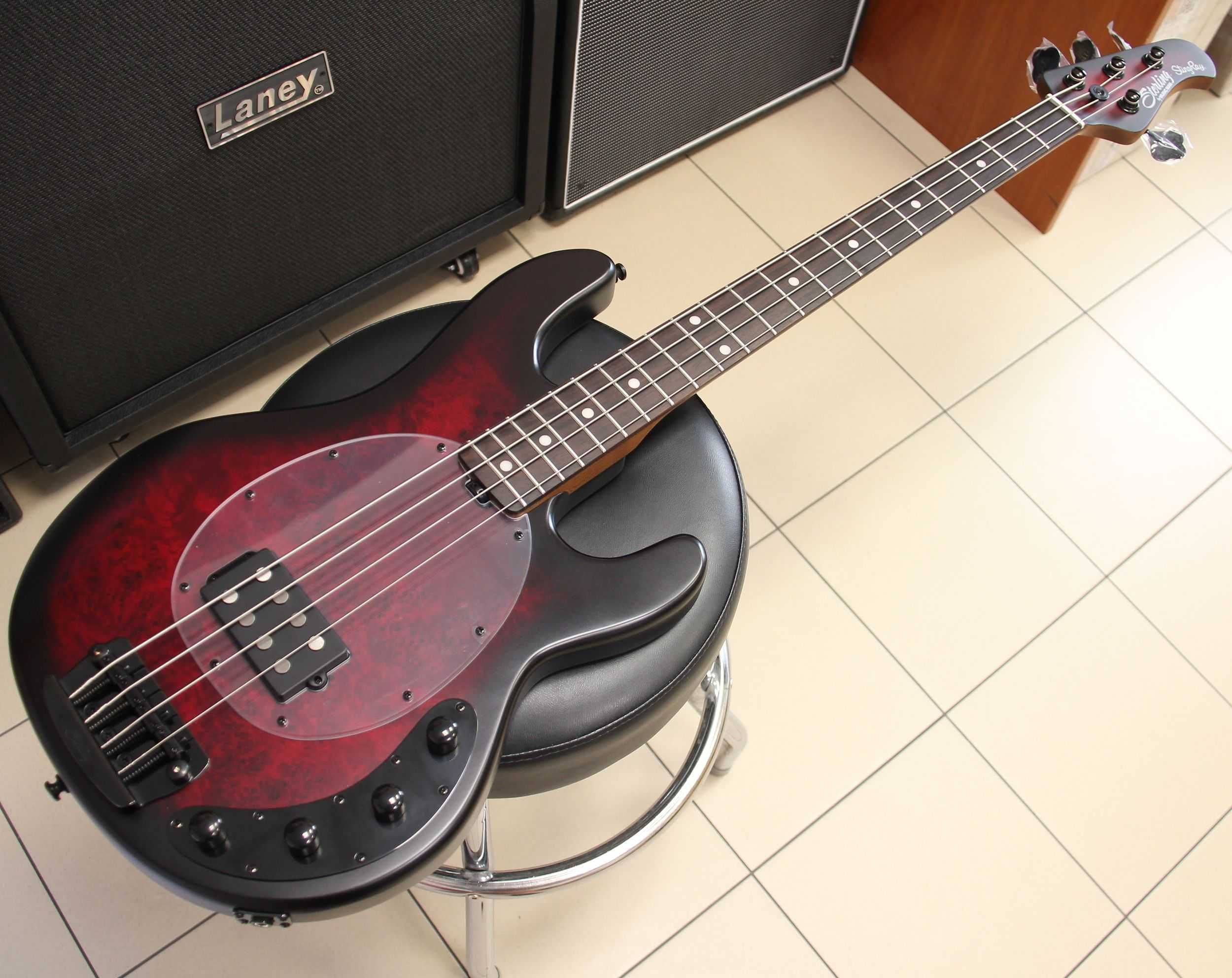 Gitara basowa Sterling by Music Man StingRay 34 PB DSBS - nowa!