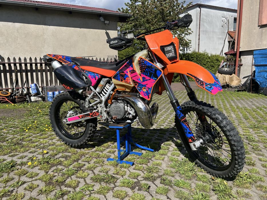 KTM EXC 250 2t Enduro zarejestrowany na 2os