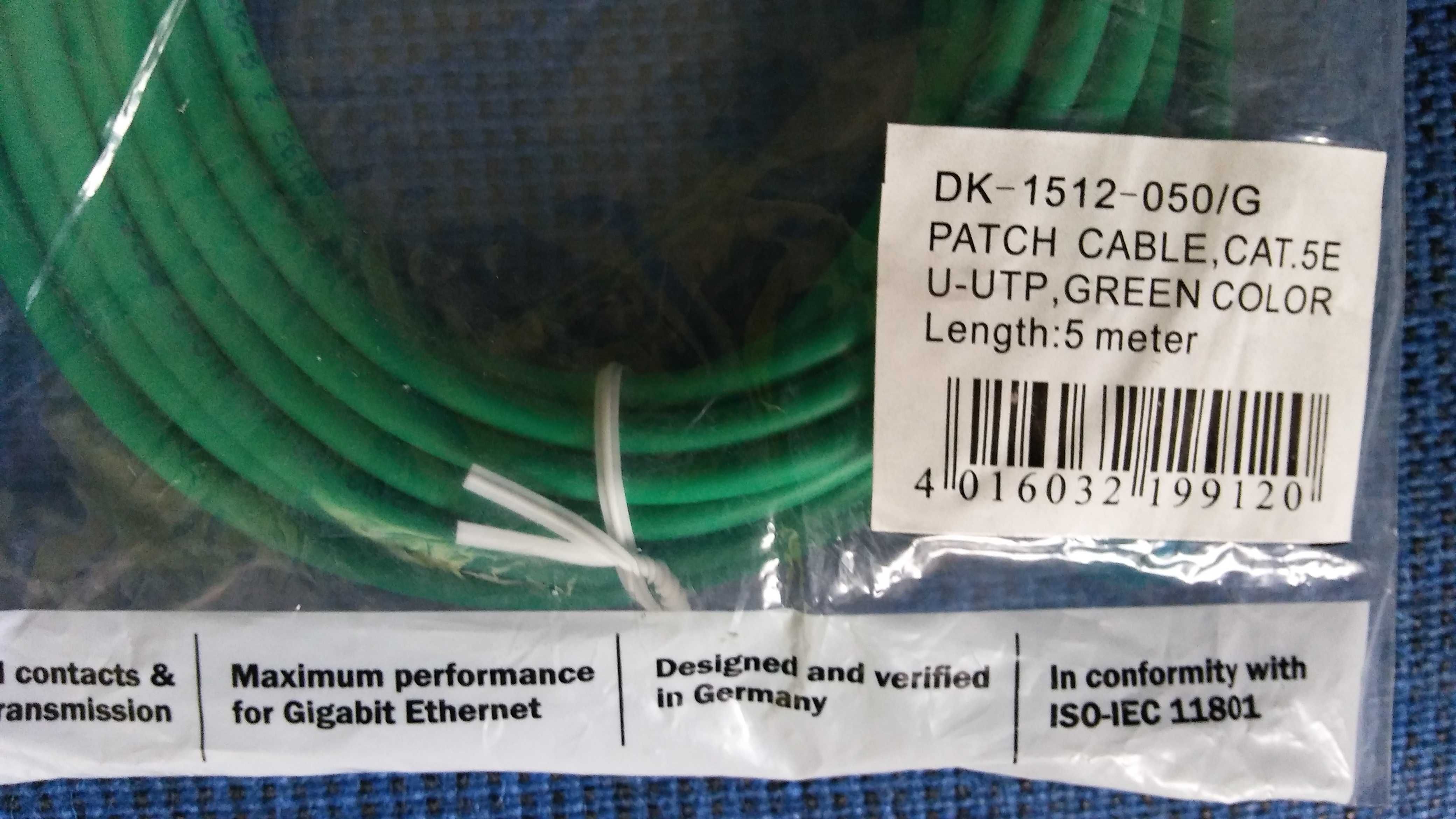 5 metrowy kabel RJ45
