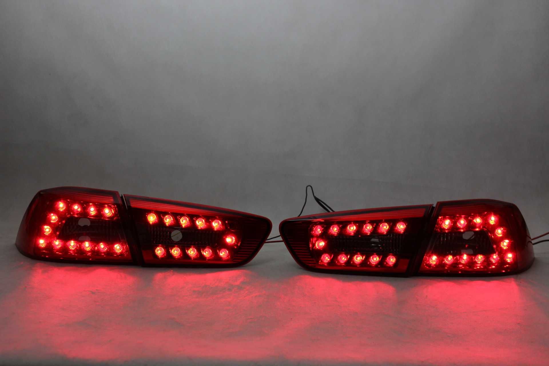 Lampy tył tylne MITSUBISHI LANCER 8 08-11 Tuning Diody LED SMOKE IGŁA