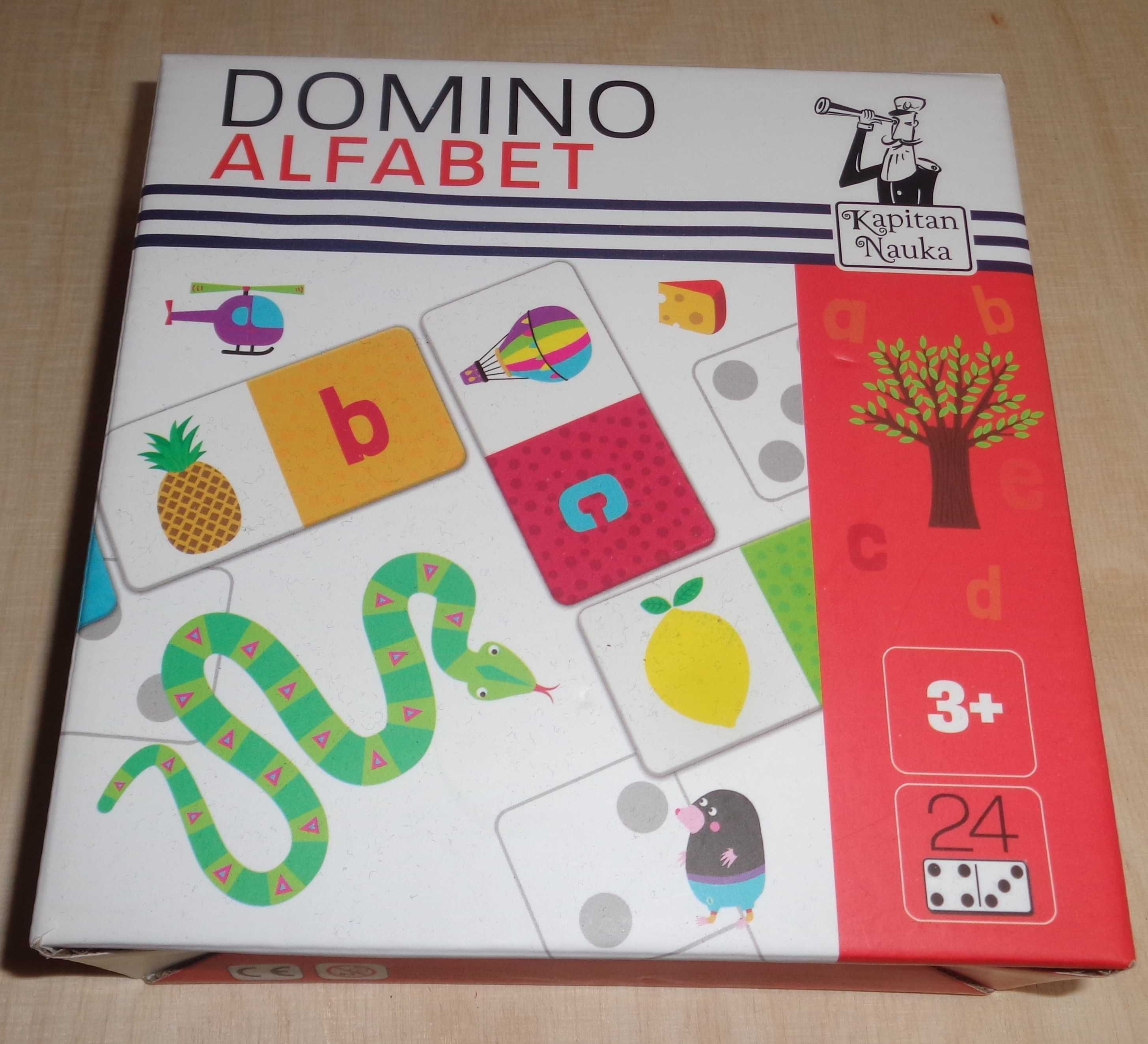 Angielskie ABC Trefl + Domino Alfabet
